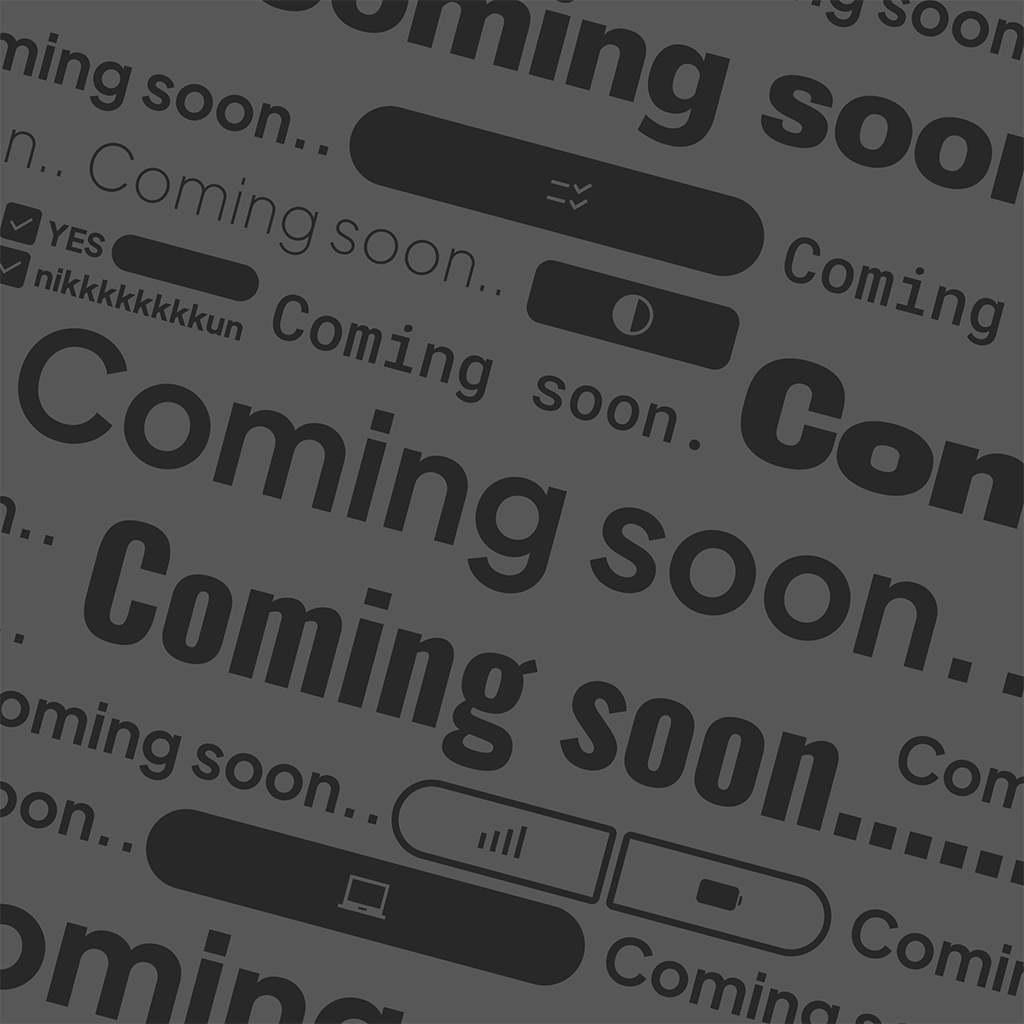 Coming soon Portfolio